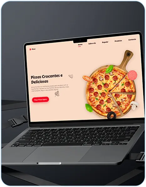 site de pizzaria